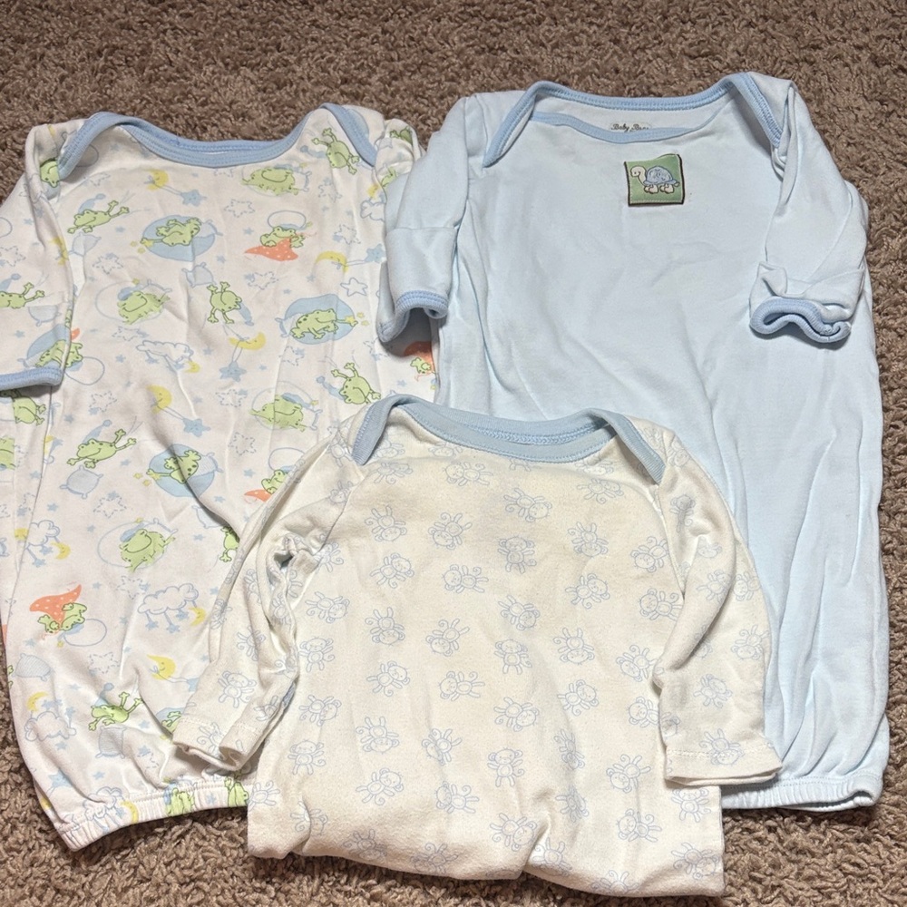 Baby Blue and White Kids sleep sack Set